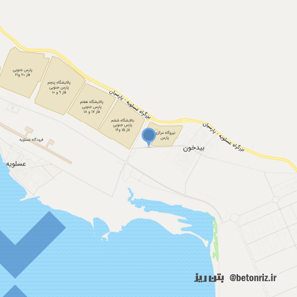 بتن آماده کندوان پارس