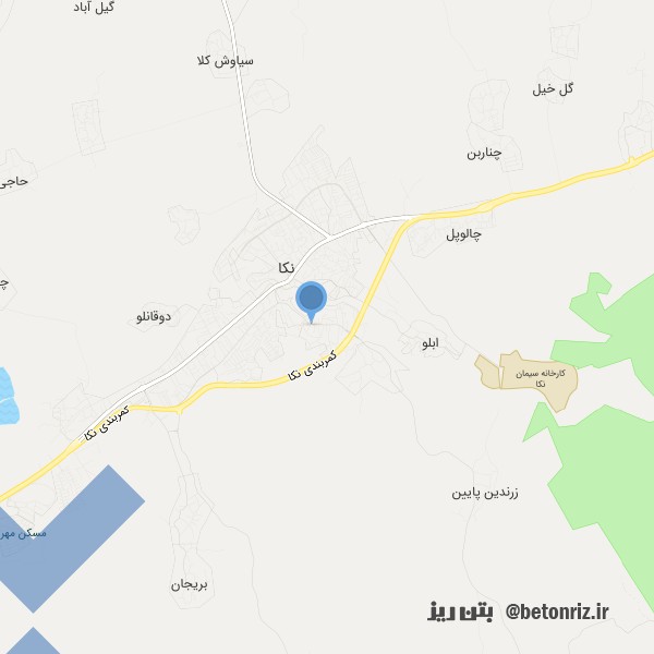 بتن اماده نیمچا