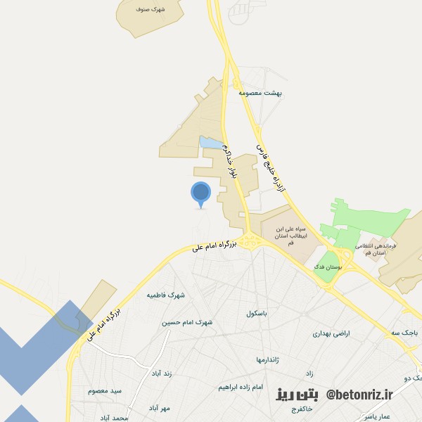 عمران بتن قم
