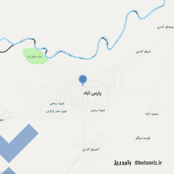 پارسیان بتن آماده پارس آباد