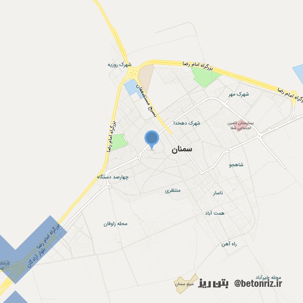 آزمایشگاه زمین سازه کویر