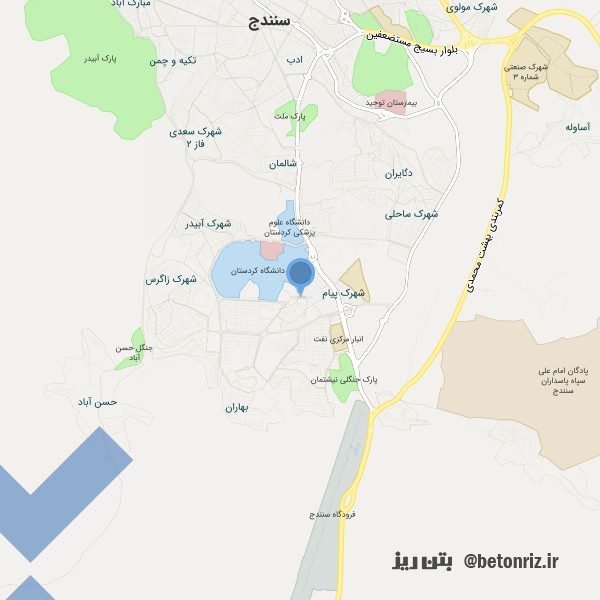 آزمایشگاه فنی و مکانیک خاک شعبه سنندج
